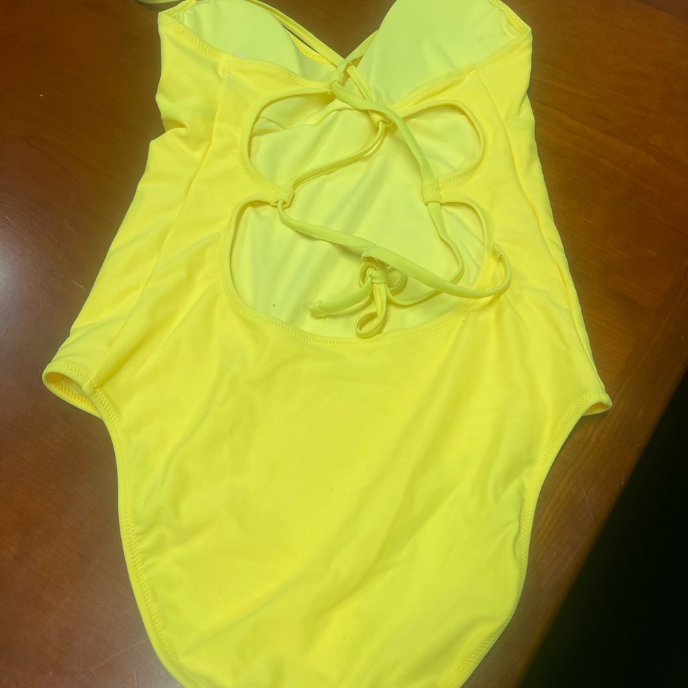 Aerie yellow one piece